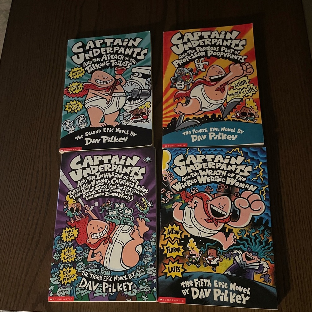 Captain Underpants Book Set